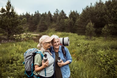 retired couple