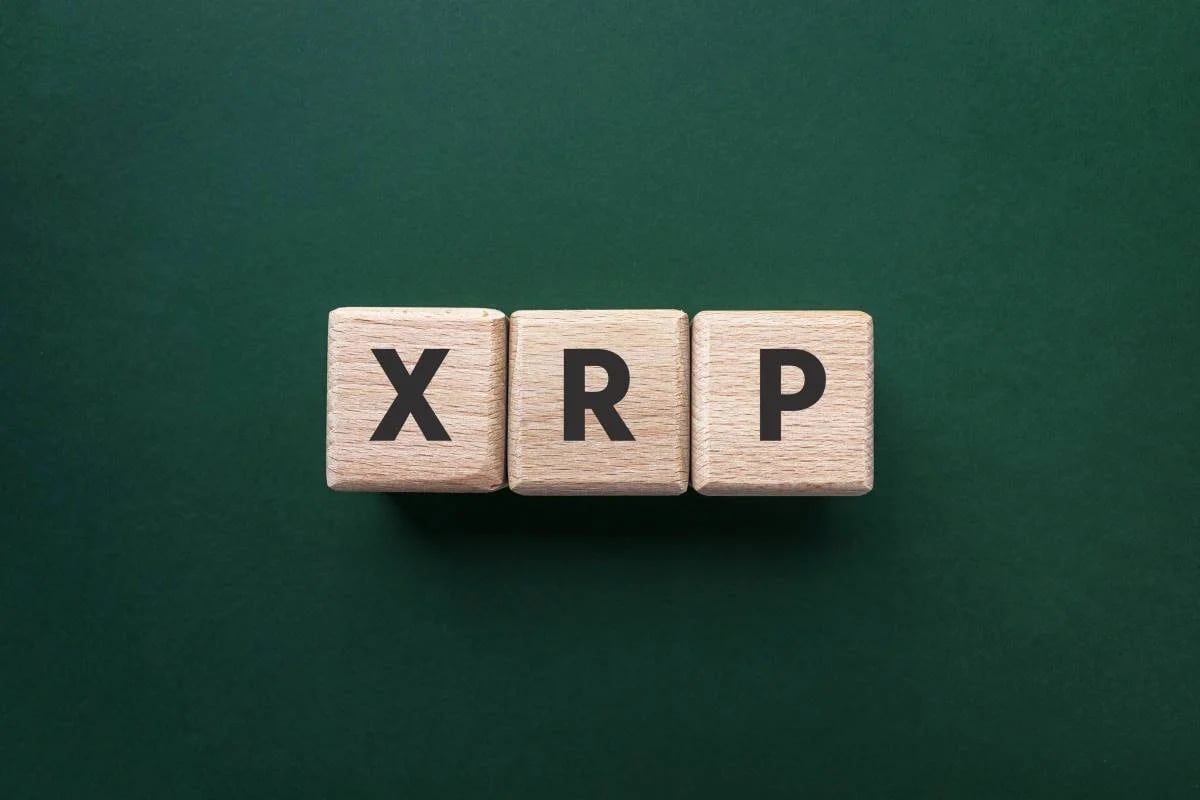 Blocks spelling out XRP.
