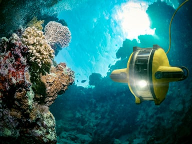 underwater robot explores deep sea getty