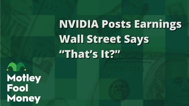 NVIDIA Posts Earnings. Wall Street Says “That’s It?”