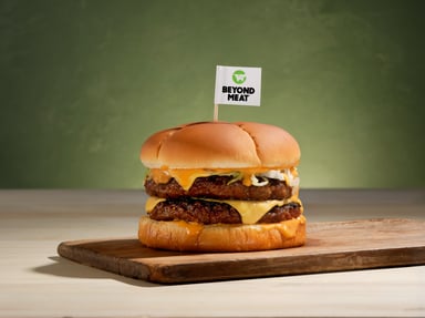 A Beyond Meat burger