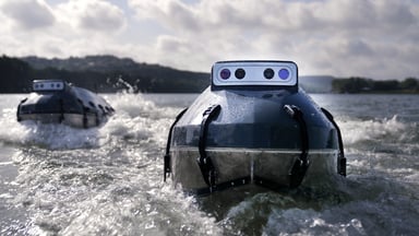 Saronic small autonomous boats. IS Saronic.