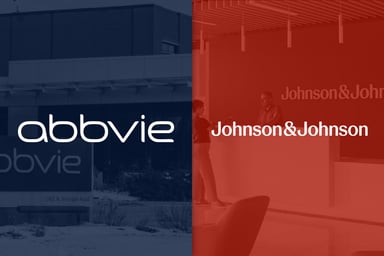 AbbVie and Johnson & Johnson logos