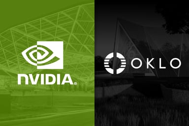 nvidia and oklo logos