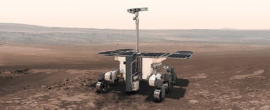 Rosalind Franklin rover. IS NASA.