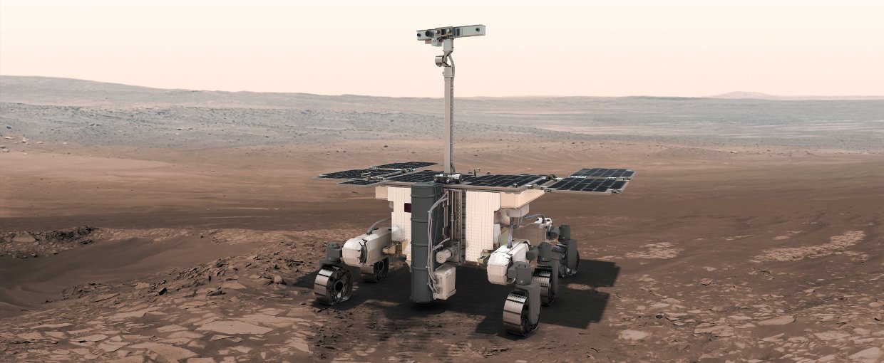 Rosalind Franklin rover. IS NASA.