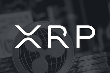 XRP logo black