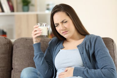 AG drinking bad milk