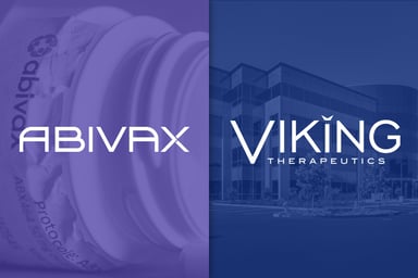 Abivax and Viking Therapeutics logos