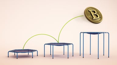 Bitcoin bouncing higher