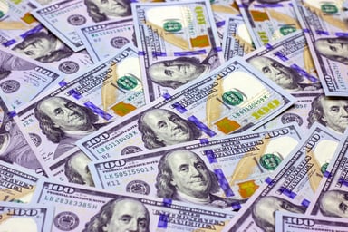 cash money hundred dollar bills