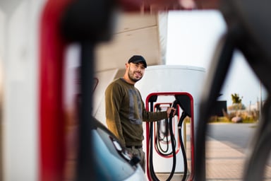 tesla EV electric vehicle charging station(2)