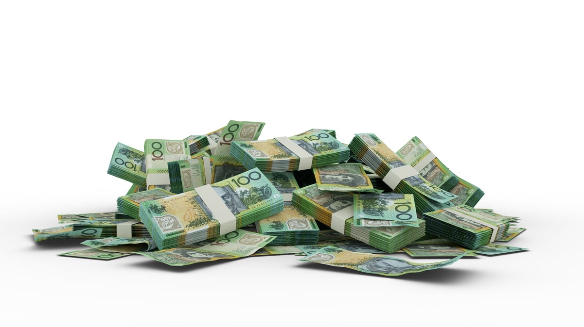 A pile of cash.