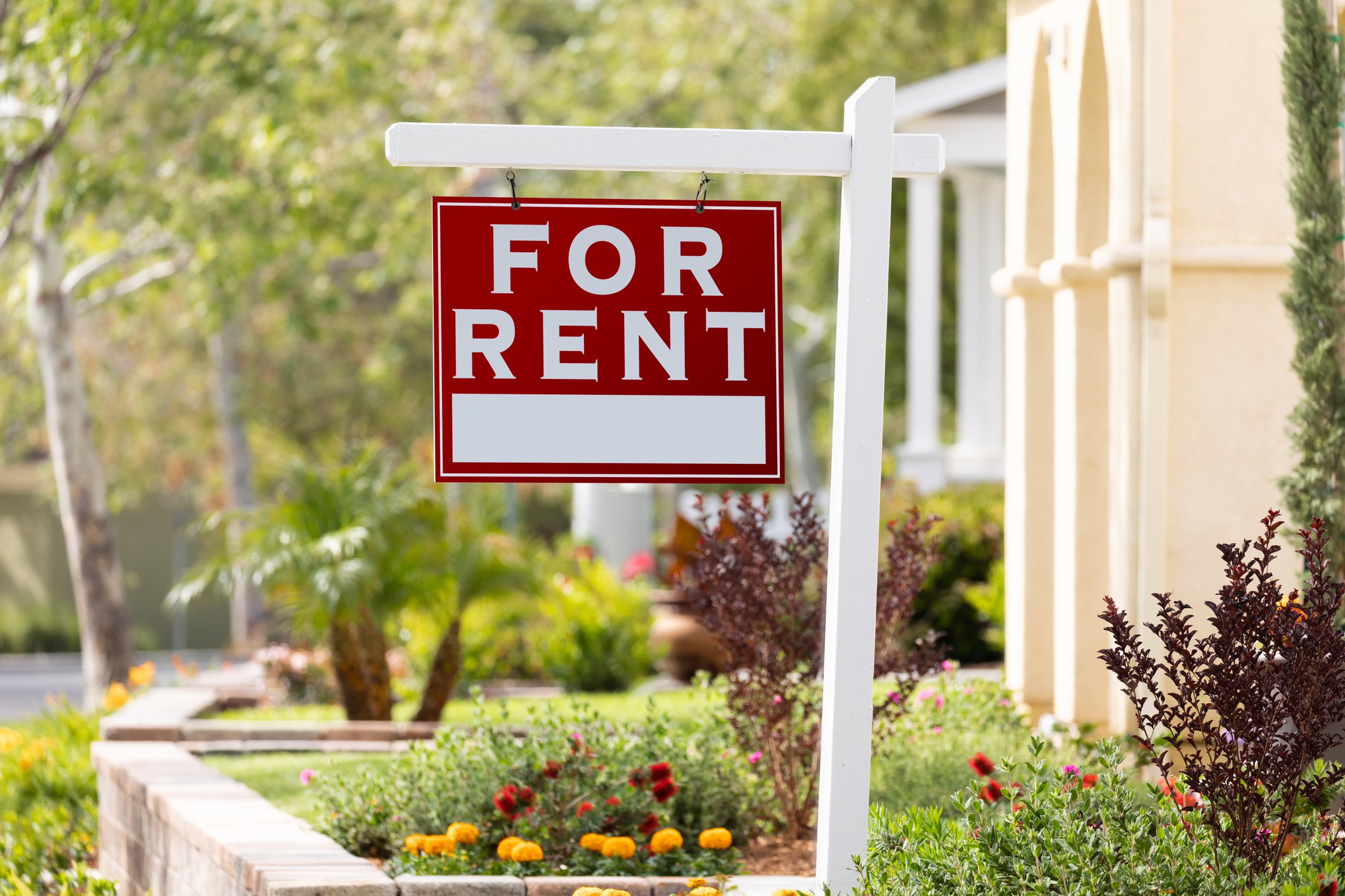 rental property sign