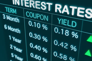 interest rates yield percentage