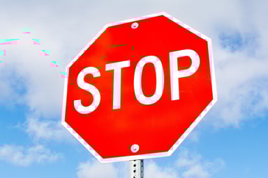 Stop sign
