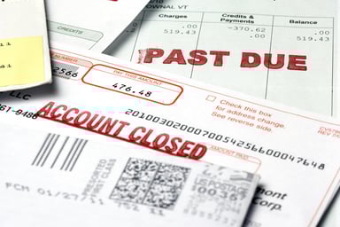debt past due notice