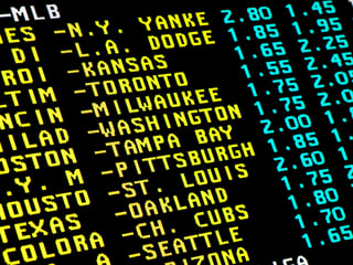 sports betting board