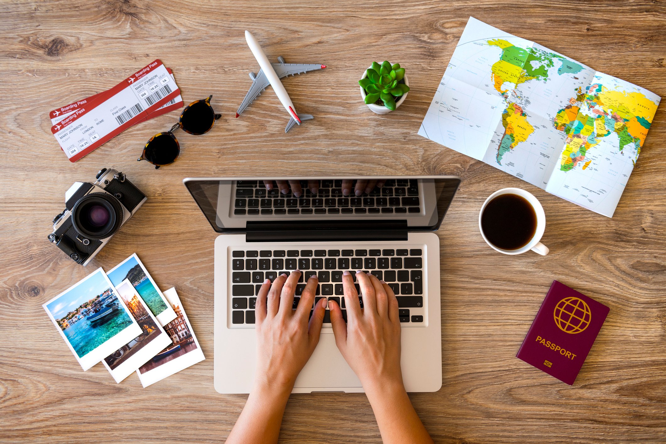 online travel booking