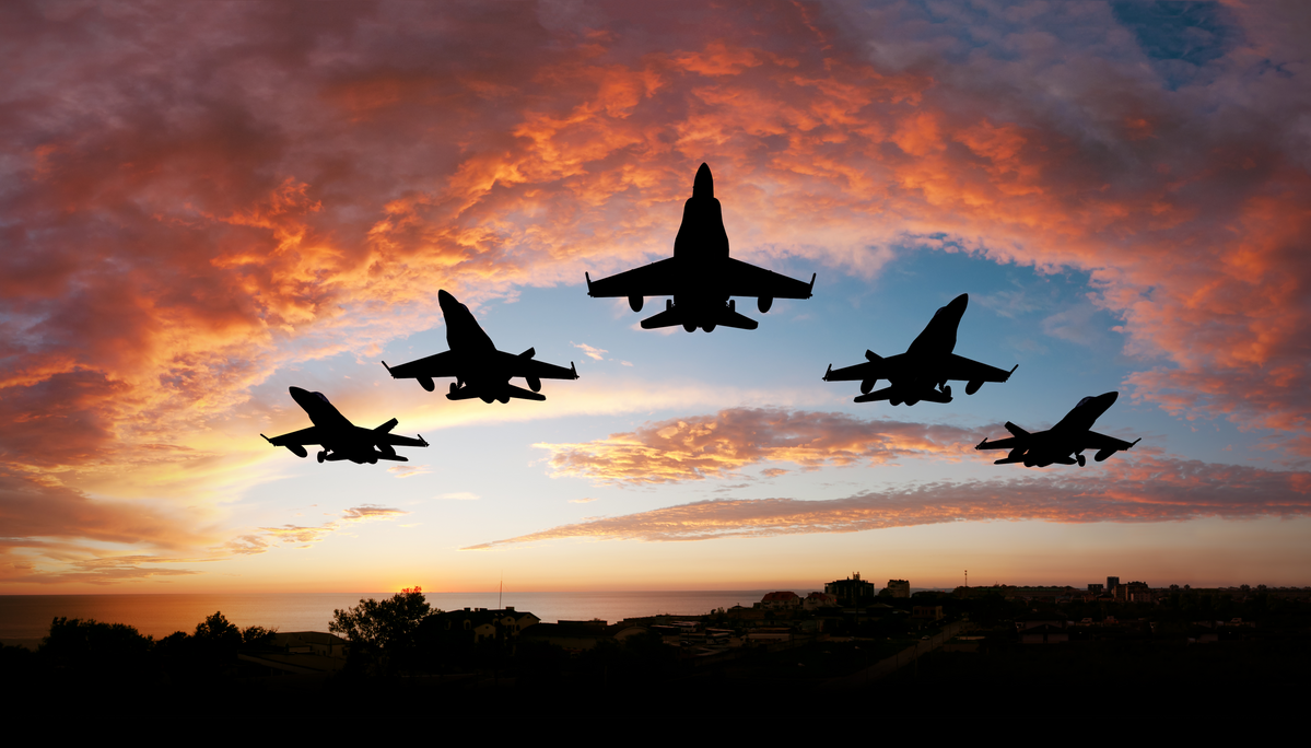 Military Jets Flying at Sunset_GettyImages-1162866633-1200x684-d5672d3.png