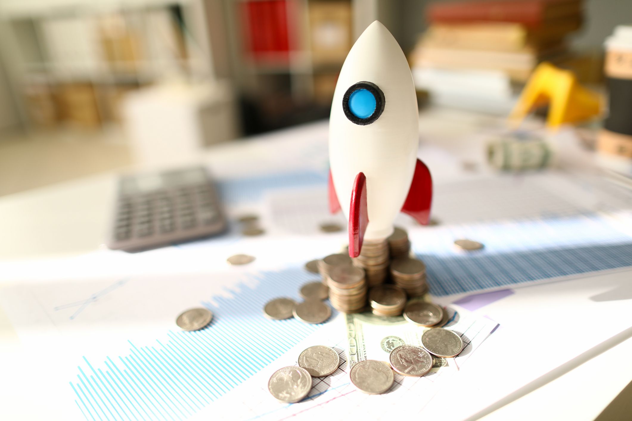 Rocket Coins Calculator Financial Metrics To Moon Crypto Invest SpaceX Getty.jpg