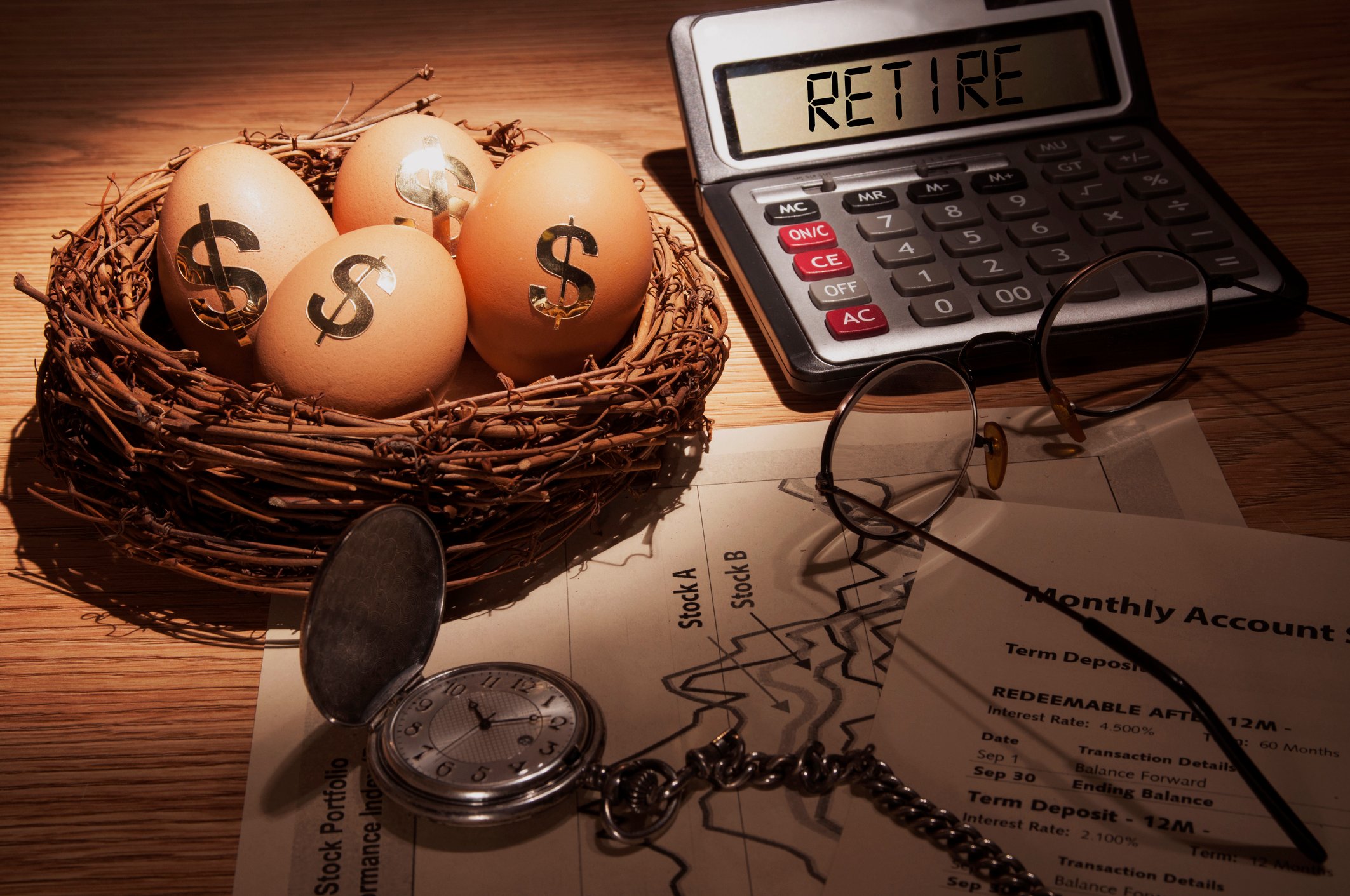 Retirement Planning Nest Egg Calculator Watch Getty