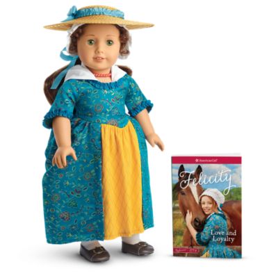 Felicity was one of the first historical characters introduced in the American Girl doll collection