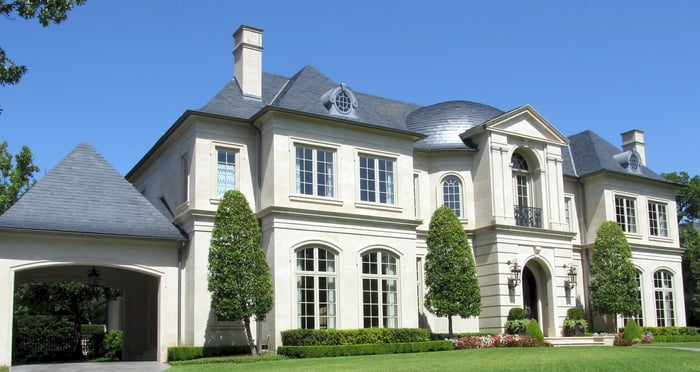 a mansion