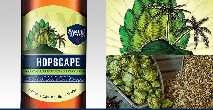 Boston Beer's seasonal craft beer Hopscape