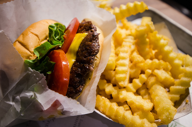 Better for you burgers and fries from Shake Shack.