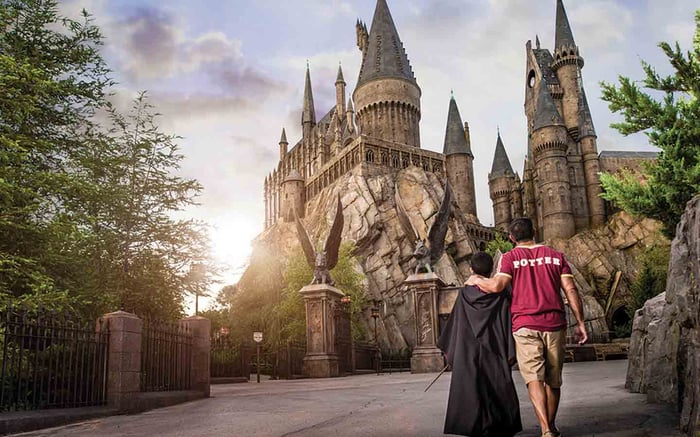 Hogwarts Castle at Universal Studios Florida.