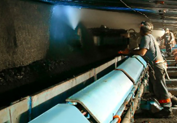 A Foresight employee at a mine.
