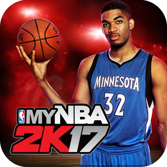 The app icon for Take Two's NBA 2K game for mobile.