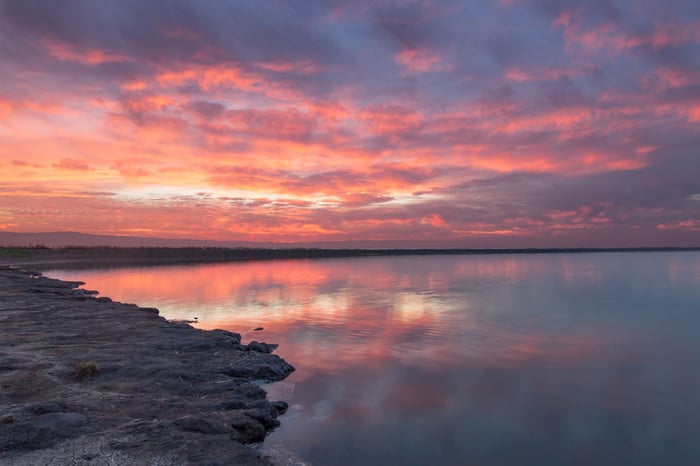 Sunset over San Francisco Bay