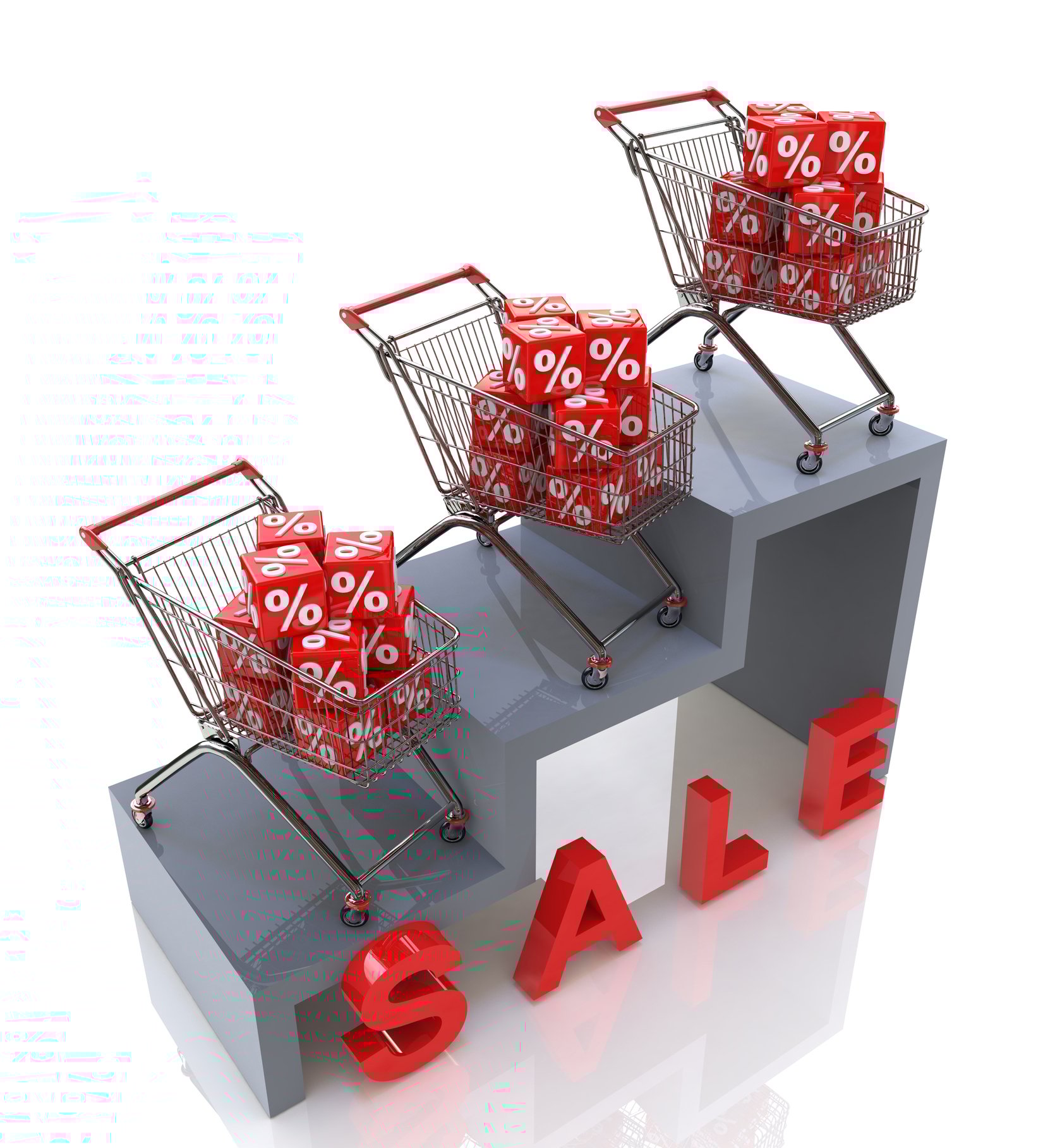 On sale - shopping carts