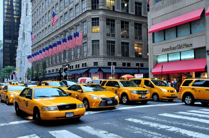 A view of the Saks Fifth Avenue flagship store in Manhattan