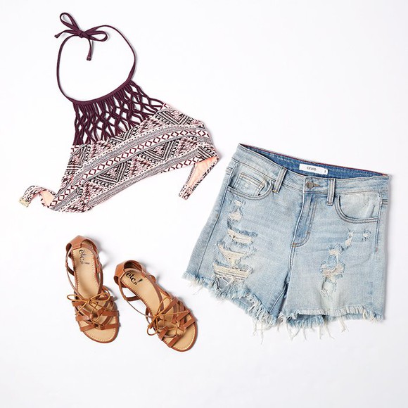 A collection of clothes available at Rue21