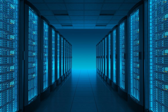 Servers in a data center