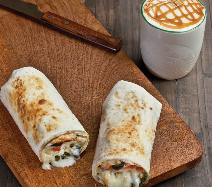 Halloumi, Kashkawane & Zaatar Wrap