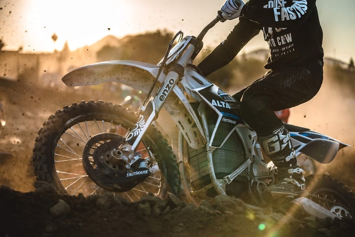 Alta Motors RedShift MX electric motorcycle