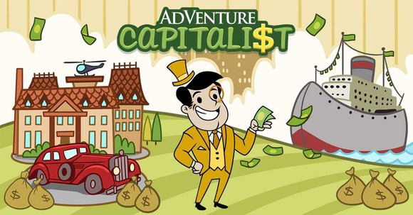 A screen capture from Adventure Capitalist.