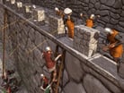 Siege to a medieval castle GETTY
