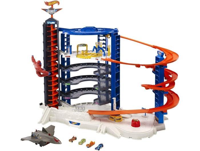 A Mattel Hot Wheels set.