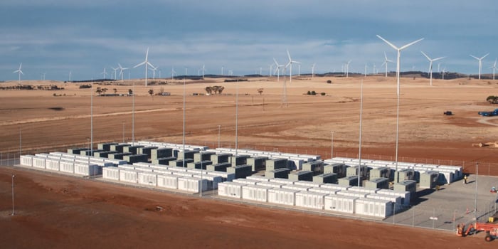 Tesla energy storage project in Australia