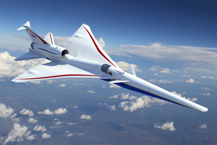 Lockheed Martin supersonic rendering