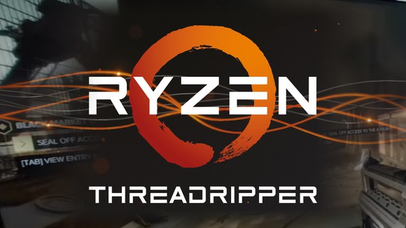 The AMD Ryzen Threadripper logo.