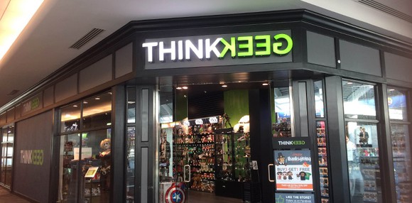 A ThinkGeek store.