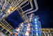 oil refinery night 2
