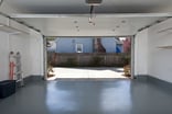 empty garage no car