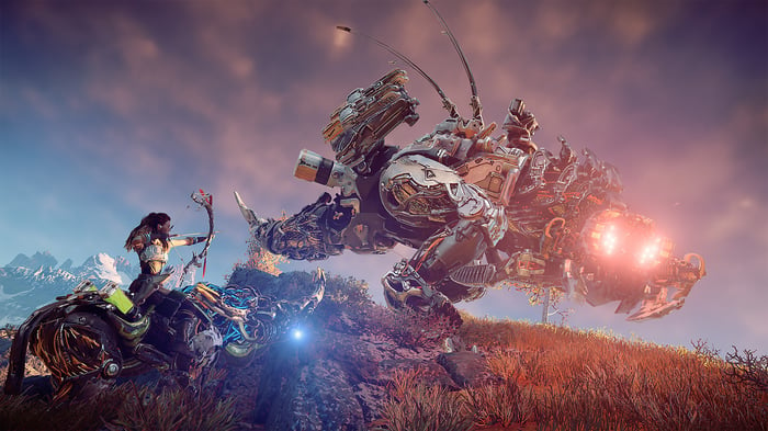 An image from Sony's "Horizon Zero Dawn."